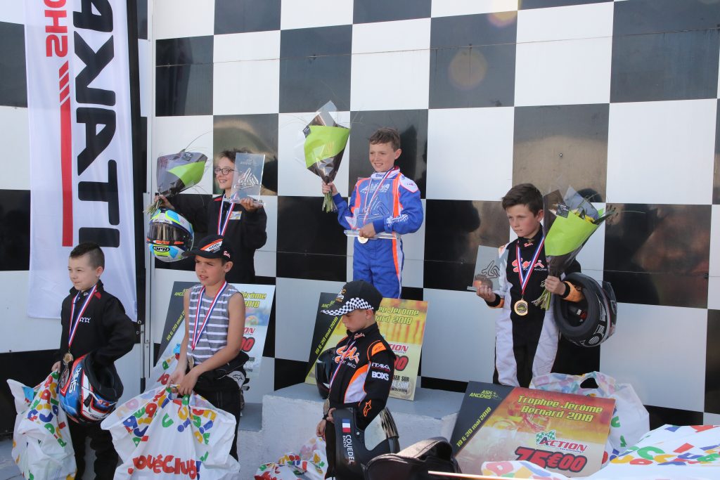 Le podium des Minimes