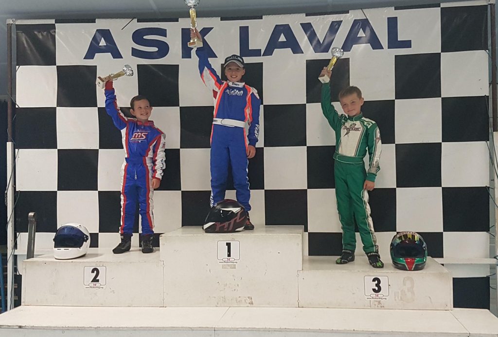 Bastian Leblais vainqueur en catégorie Minimes à Laval