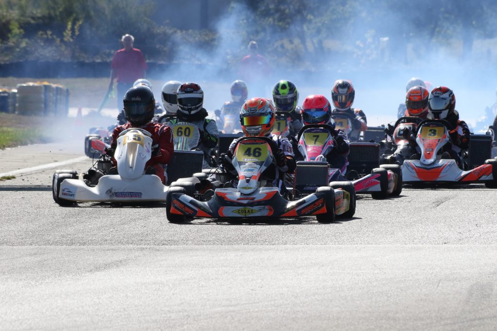 Romain Barbin second en KZ2