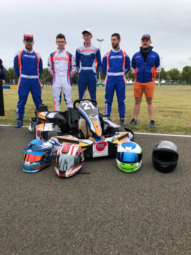 Equipe D-kart aux 24H du Mans Open Kart