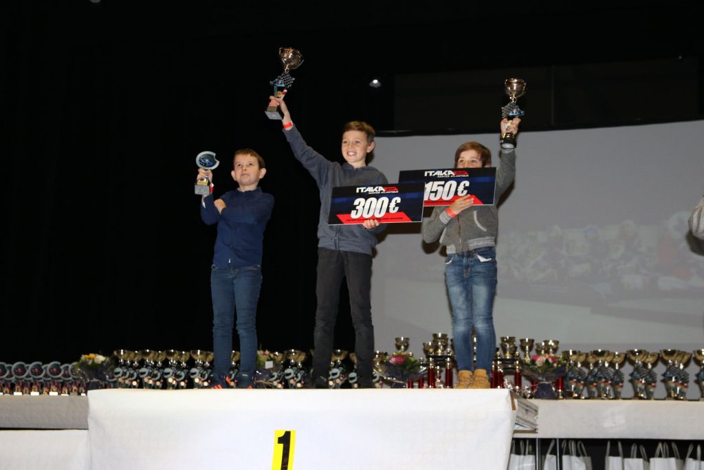 Podium de la ligue 2018 - Minimes