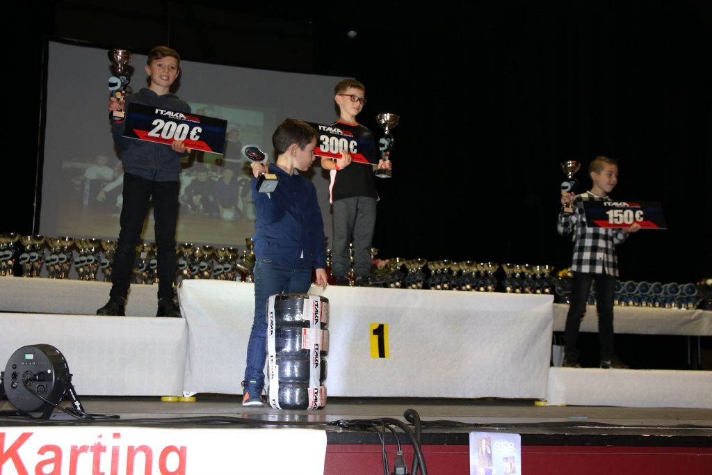 Podium du Trophée de Bretagne Pays de Loire 2018 - Minimes