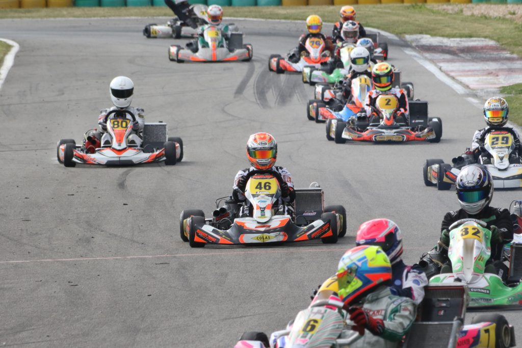 Romain Barbin catégorie KZ2 Masters CRO Ancenis